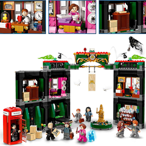 اسباب بازی لگو سری هری پاتر 990 قطعه مدل وزارت سحر و جادو 76403 Lego Harry Potter Ministry of Magic_اسباب بازی لگو